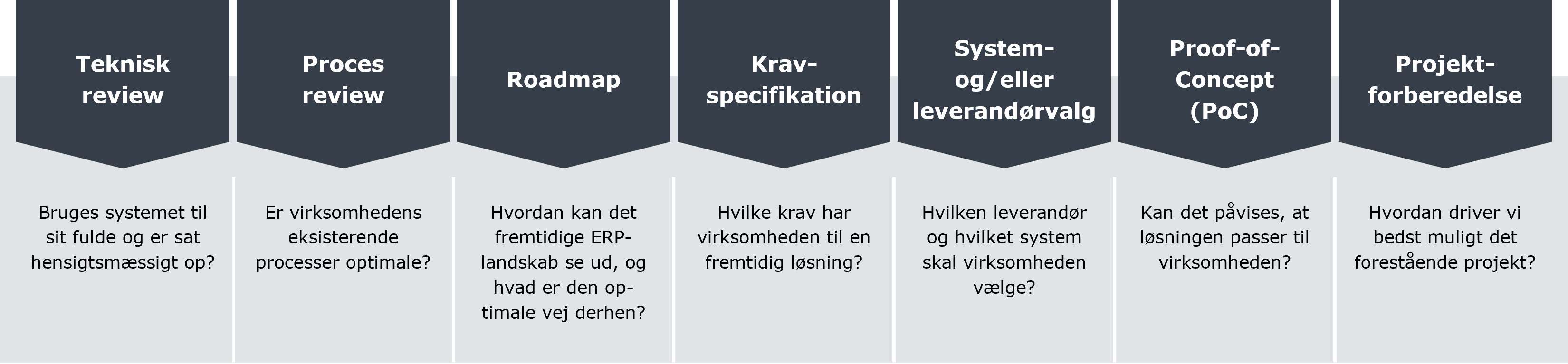 Illustration af Basicos ERP-foranalyse
